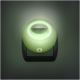 LED Utična orijentacijska svjetiljka sa senzorom LED/1W/230V zelena