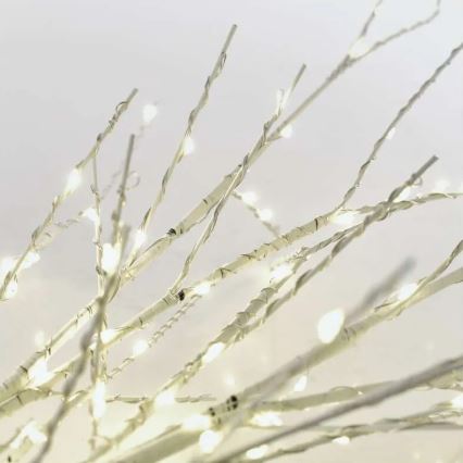 LED vanjska božićna dekoracija 100xLED/3xAA topla bijela IP44