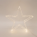 LED Vanjska božićna dekoracija 140xLED/2,1W/230V IP44 topla bijela zvijezda 60 cm
