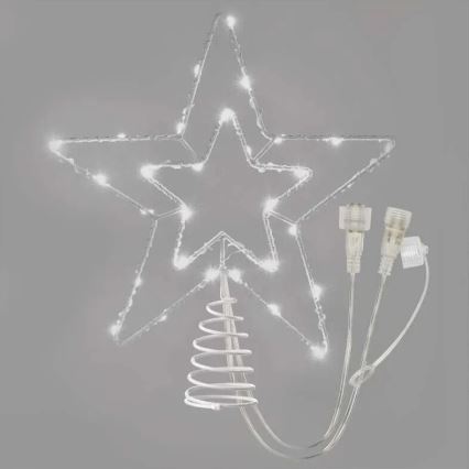LED Vanjska božićna dekoracija 30xLED/4W/30V IP44 hladno bijela