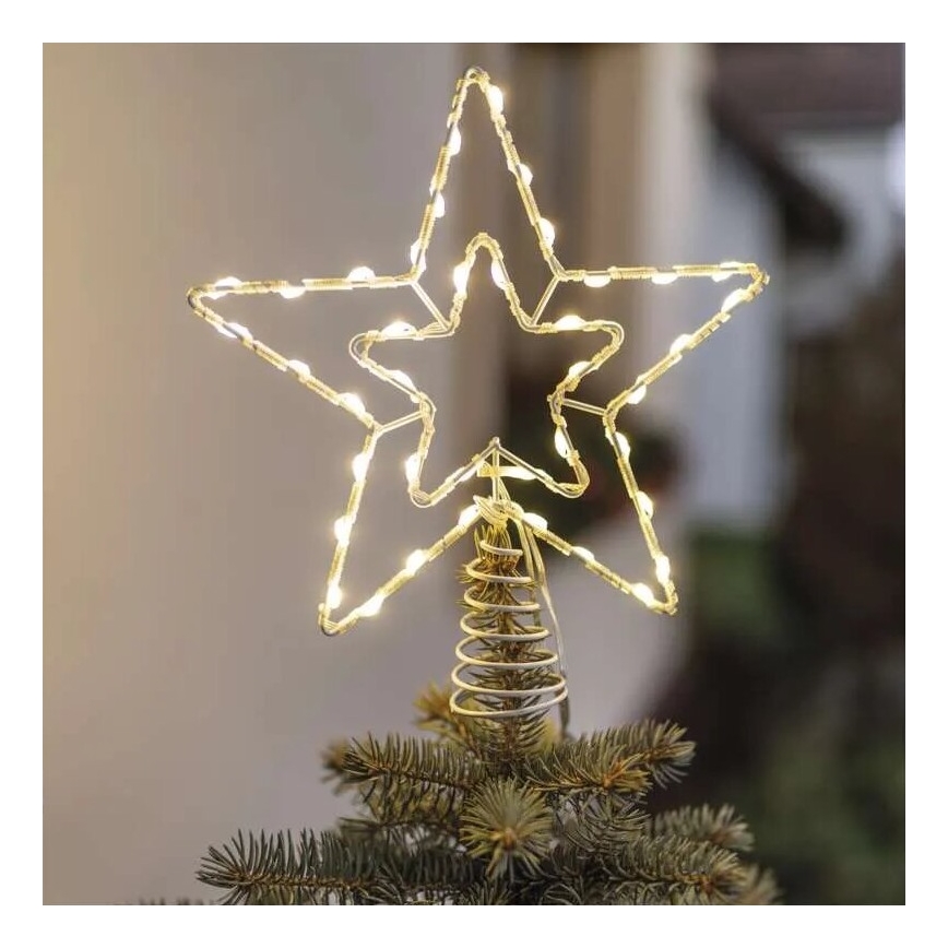 LED Vanjska božićna dekoracija 30xLED/4W/30V IP44 toplo bijela