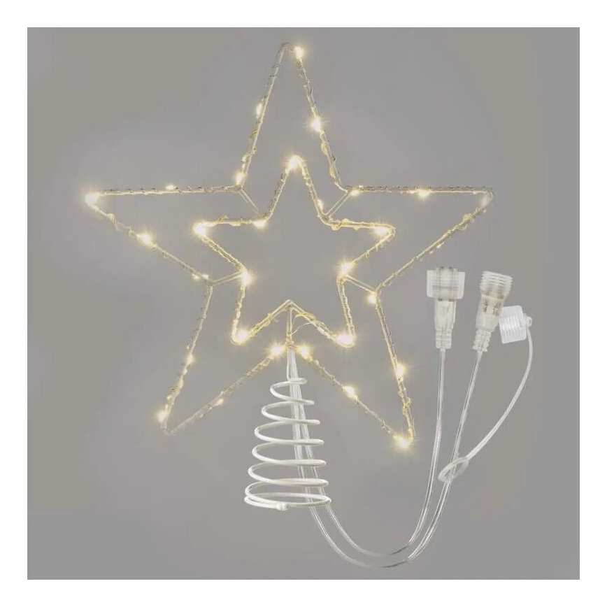 LED Vanjska božićna dekoracija 30xLED/4W/30V IP44 toplo bijela
