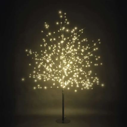 LED Vanjska božićna dekoracija 600xLED/3,8W/230V 120 cm topla bijela IP44