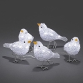 LED Vanjska božićna dekoracija BIRDS 5xLED/230V/24V IP44