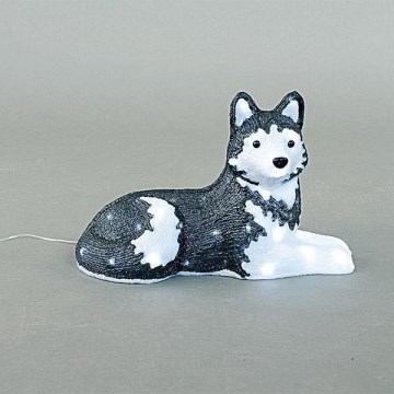 LED Vanjska božićna dekoracija LED/3,6W/230V IP44 hladna bijela husky