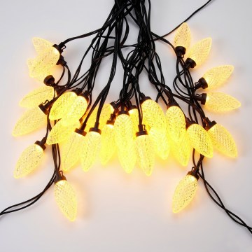 LED Vanjska božićna girlanda 20xLED/230V 14,5 m IP44 topla bijela