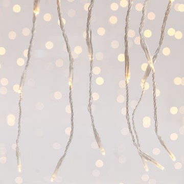 LED Vanjska božićna zavjesa CURTAIN 360xLED/3,6W/230V 2x2 m IP44 topla bijela