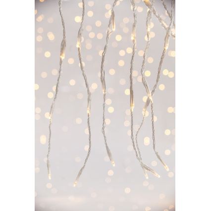 LED Vanjska božićna zavjesa CURTAIN 360xLED/3,6W/230V 2x2 m IP44 topla bijela
