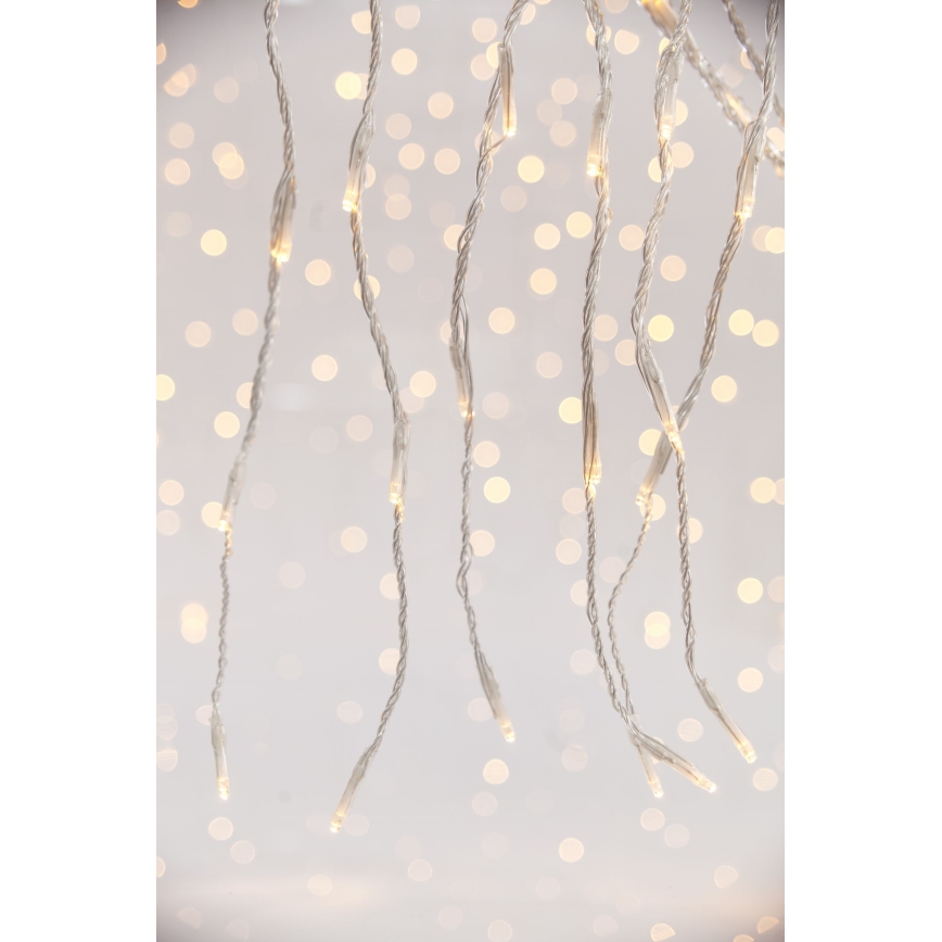 LED Vanjska božićna zavjesa CURTAIN 360xLED/3,6W/230V 2x2 m IP44 topla bijela