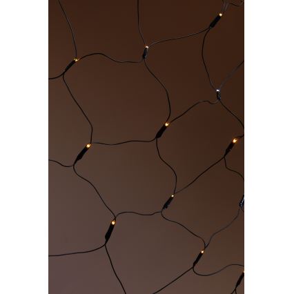 LED Vanjska božićna zavjesa NET 240xLED/7,2W/230V 1,5x2 m IP44 topla bijela