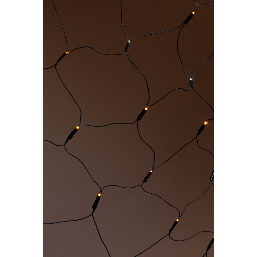 LED Vanjska božićna zavjesa NET 240xLED/7,2W/230V 1,5x2 m IP44 topla bijela