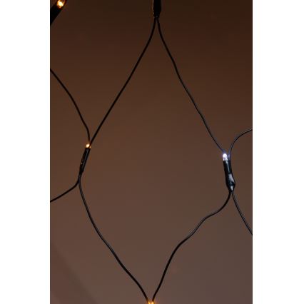 LED Vanjska božićna zavjesa NET 240xLED/7,2W/230V 1,5x2 m IP44 topla bijela