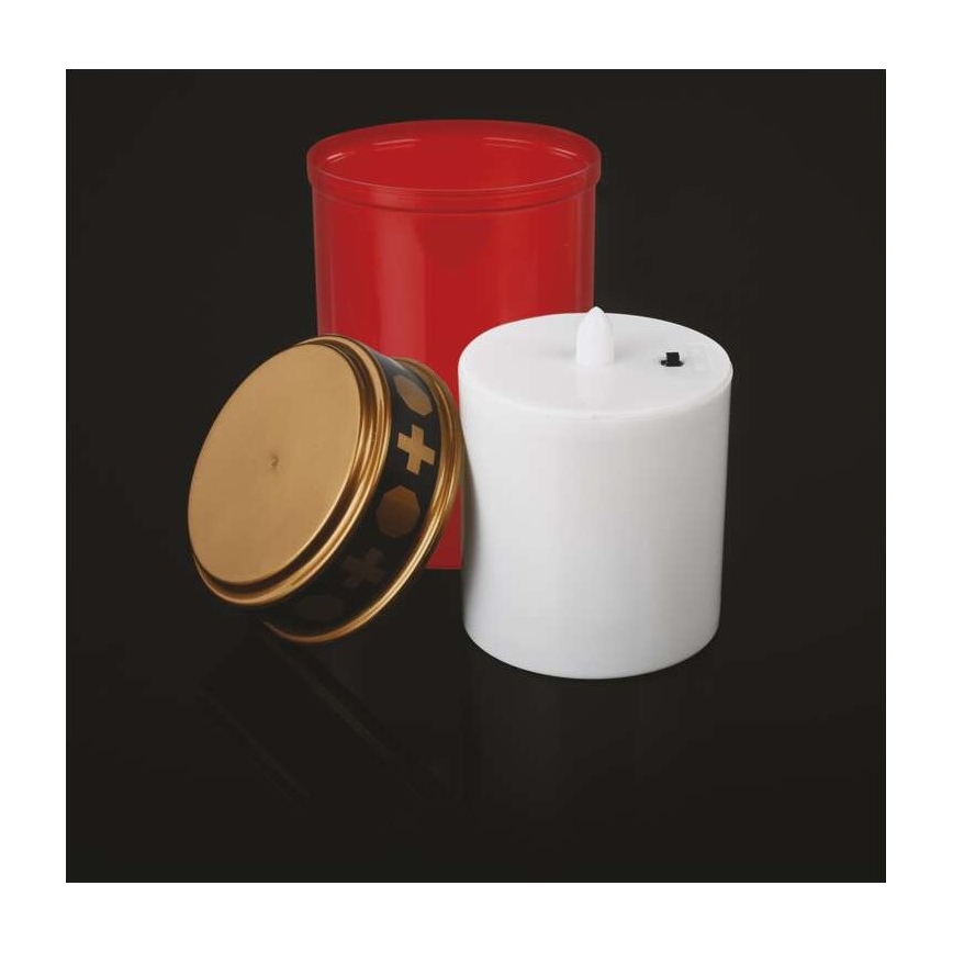 LED vanjska dekoracija LED/2xC IP44 crvena