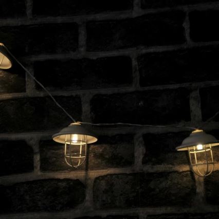 LED Vanjska dekorativna rasvjeta LOFT 10xLED/2xAA
