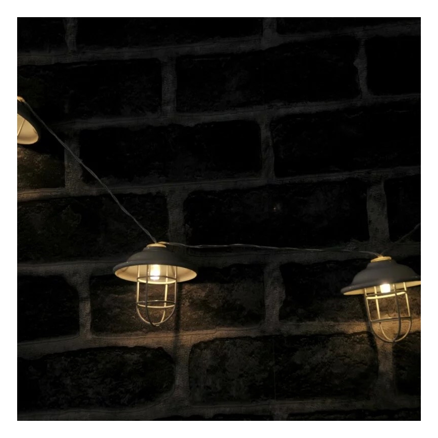 LED Vanjska dekorativna rasvjeta LOFT 10xLED/2xAA