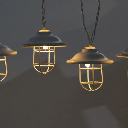 LED Vanjska dekorativna rasvjeta LOFT 10xLED/2xAA