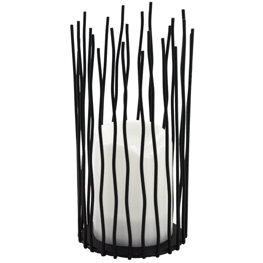 LED Vanjska dekorativna svjetiljka NYBORG LED/2xAA 22 cm IP44 topla bijela