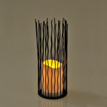 LED Vanjska dekorativna svjetiljka NYBORG LED/2xAA 35 cm IP44 topla bijela
