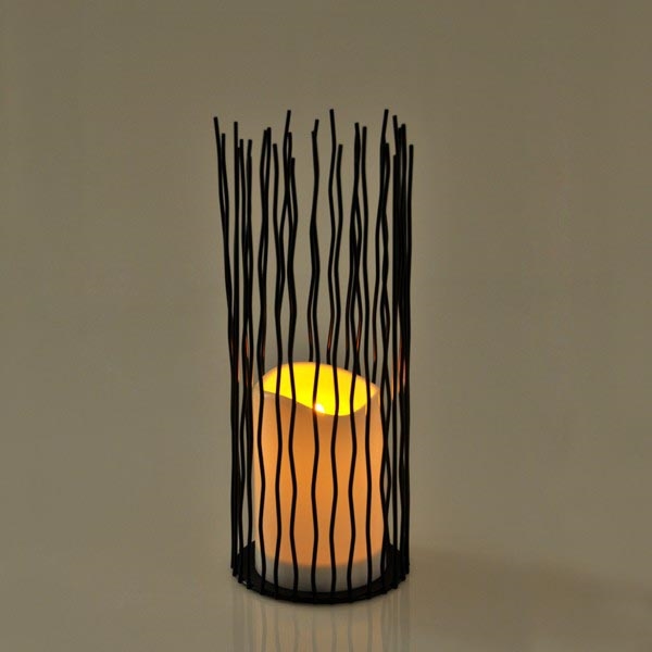 LED Vanjska dekorativna svjetiljka NYBORG LED/2xAA 35 cm IP44 topla bijela
