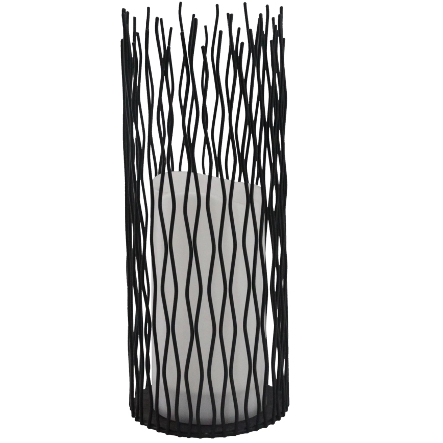 LED Vanjska dekorativna svjetiljka NYBORG LED/2xAA 35 cm IP44 topla bijela