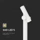 LED Vanjska fleksibilna lampa LED/4W/230V 3000K IP44 100 cm bijela