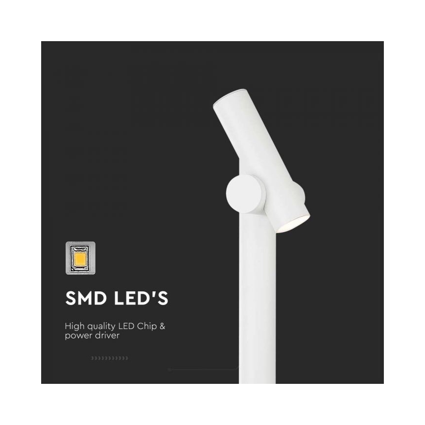 LED Vanjska fleksibilna lampa LED/4W/230V 4000K IP44 100 cm bijela