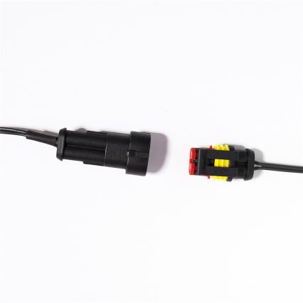 LED vanjska girlanda CONE FILAMENT 20xE10 19m višebojna/topla bijela IP44, Proizvedeno u EU