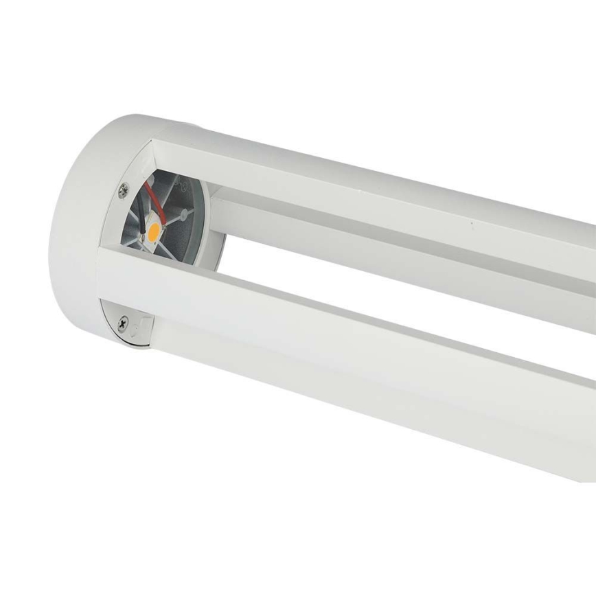 LED Vanjska lampa LED/10W/230V 80cm 3000K IP65 bijela
