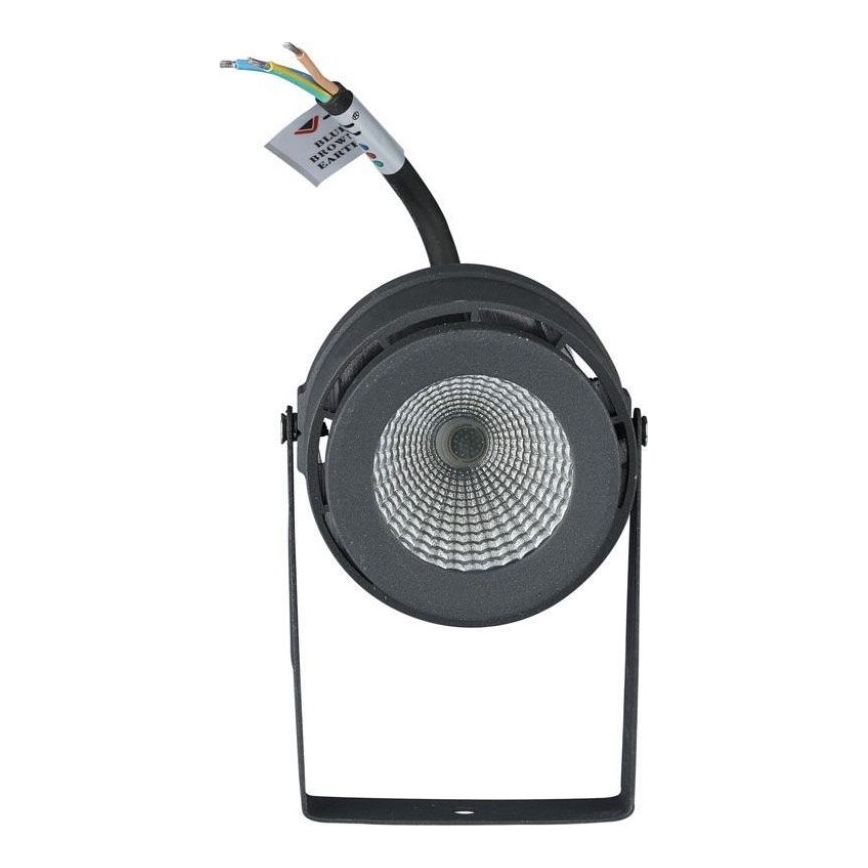 LED Vanjska lampa LED/12W/100-240V IP65 3000K siva