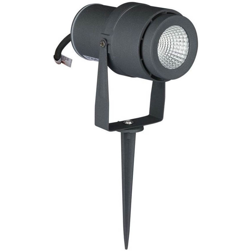 LED Vanjska lampa LED/12W/100-240V IP65 3000K siva