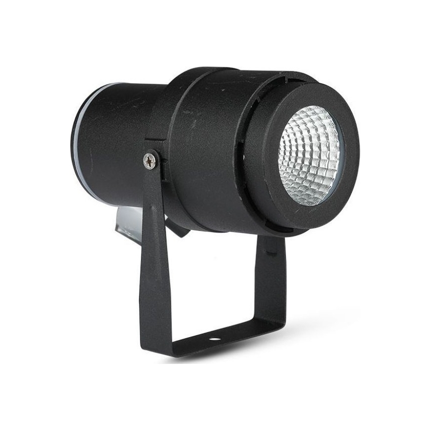 LED Vanjska lampa LED/12W/100-240V IP65 4000K crna