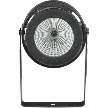LED Vanjska lampa LED/12W/100-240V IP65 crna - zeleno svjetlo