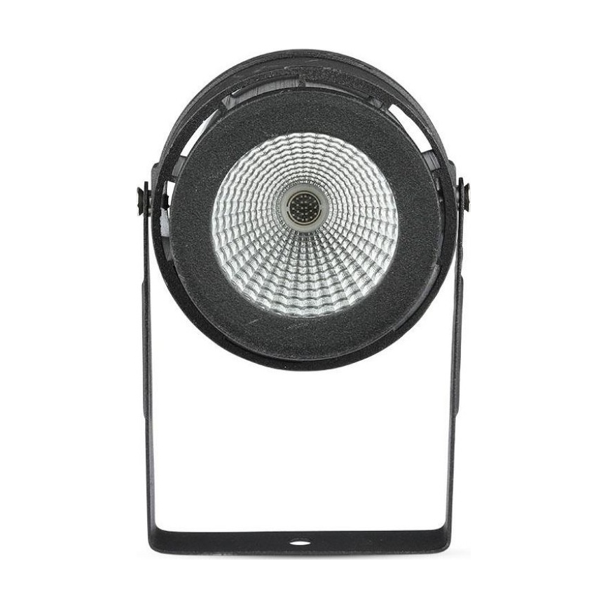 LED Vanjska lampa LED/12W/100-240V IP65 crna - zeleno svjetlo
