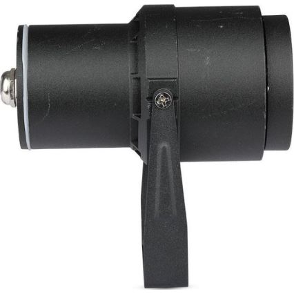LED Vanjska lampa LED/12W/100-240V IP65 crna - zeleno svjetlo