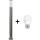 LED Vanjska lampa LIVIA 1xE27/11W/230V IP44