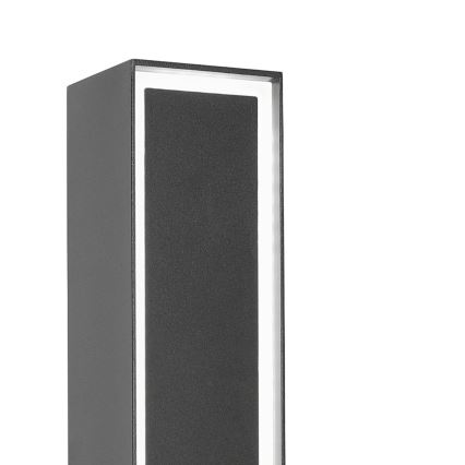 LED vanjska lampa MODO LED/8W/230V 4000K IP54 50 cm crna