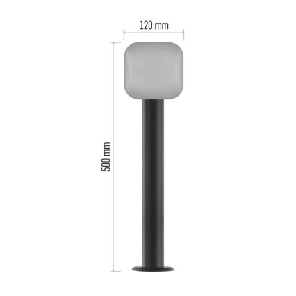LED Vanjska lampa NIKA LED/12,5W/230V IP44 50 cm