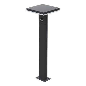 LED Vanjska lampa sa senzorom BARI LED/10W/230V 4000K 60 cm IP54 antracit