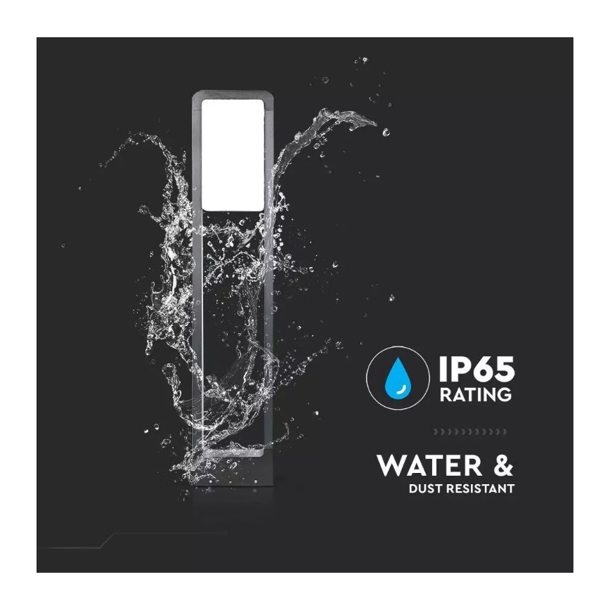 LED Vanjska lampa SAMSUNG CHIP LED/10W/230V 3000K IP65 crna