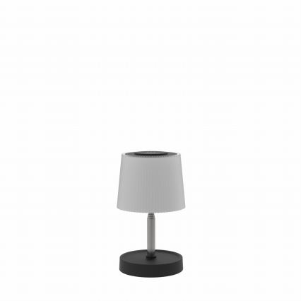 LED vanjska punjiva stolna svjetiljka s prigušivanjem LED/2W/5V IP44 1200 mAh siva