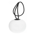 LED vanjska punjiva svjetiljka VENEZIA s prigušavanjem LED/1,5W/5V 2500K IP54 2600 mAh crna