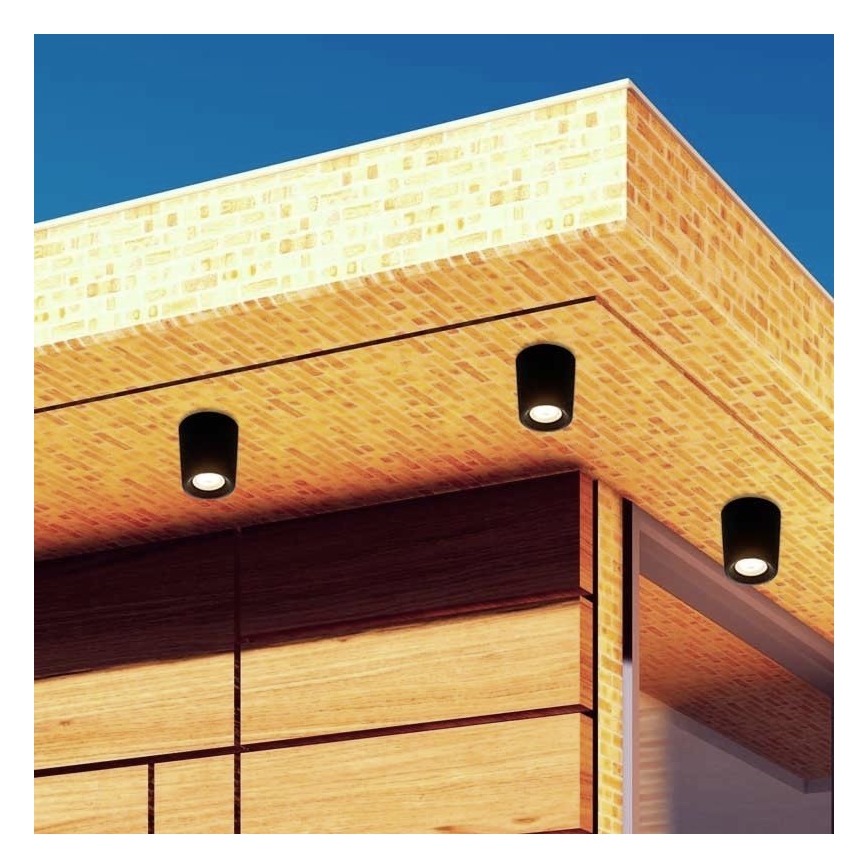 LED Vanjska reflektorska svjetiljka LIVIA 1xGU10/6W/230V 3000/4000/6500K IP55 smola