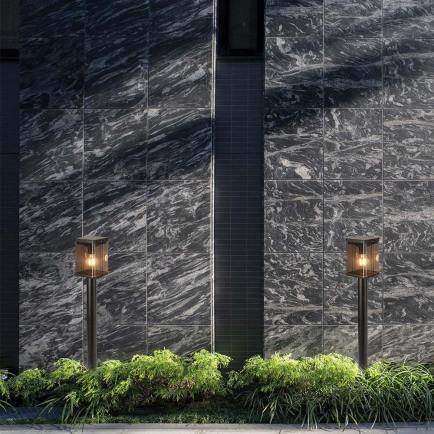 LED Vanjska solarna lampa sa senzorom LED/2,5W/3,7V 3000K IP54 2000 mAh crna