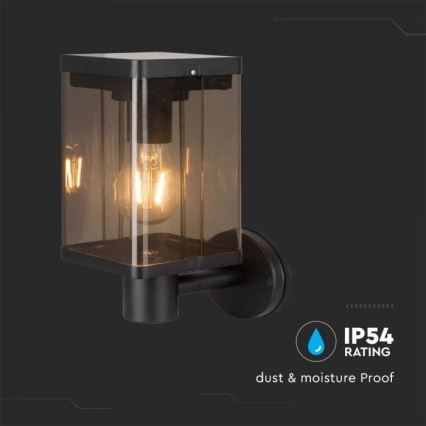 LED Vanjska solarna zidna svjetiljka sa senzorom LED/2,5W/3,7V 3000K IP54 2000 mAh