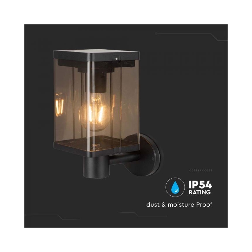 LED Vanjska solarna zidna svjetiljka sa senzorom LED/2,5W/3,7V 3000K IP54 2000 mAh