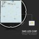 LED Vanjska stropna svjetiljka LED/12W/230V IP54