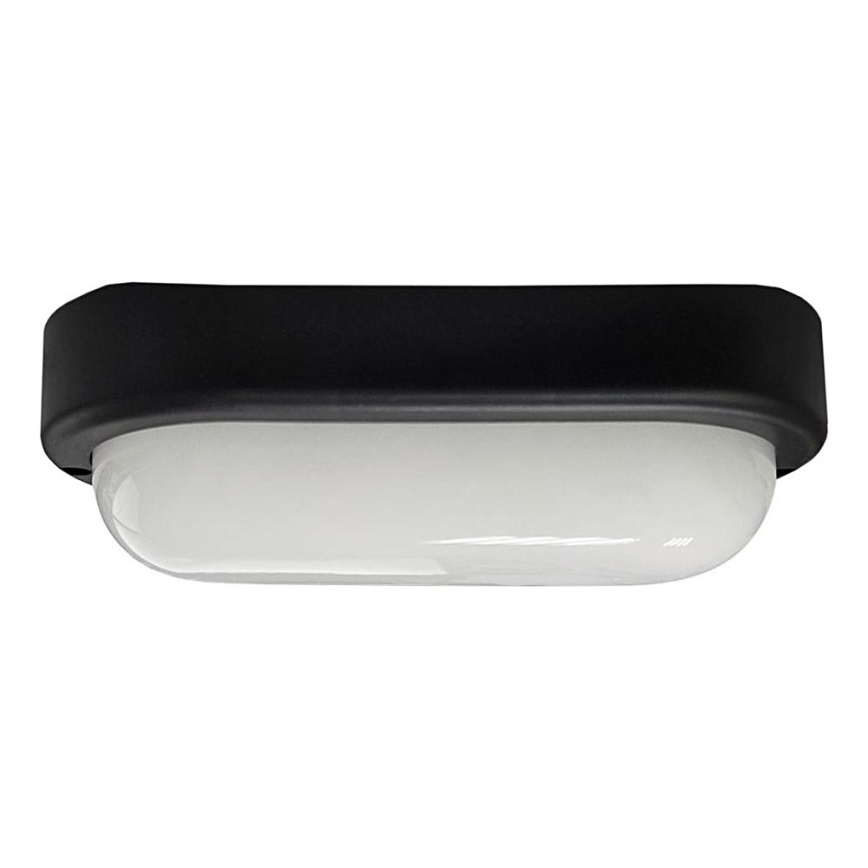 LED Vanjska stropna svjetiljka LED/15W/230V 4200K 20x9,8 cm IP64 crna