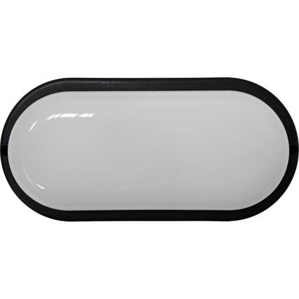 LED Vanjska stropna svjetiljka LED/15W/230V 4200K 20x9,8 cm IP64 crna