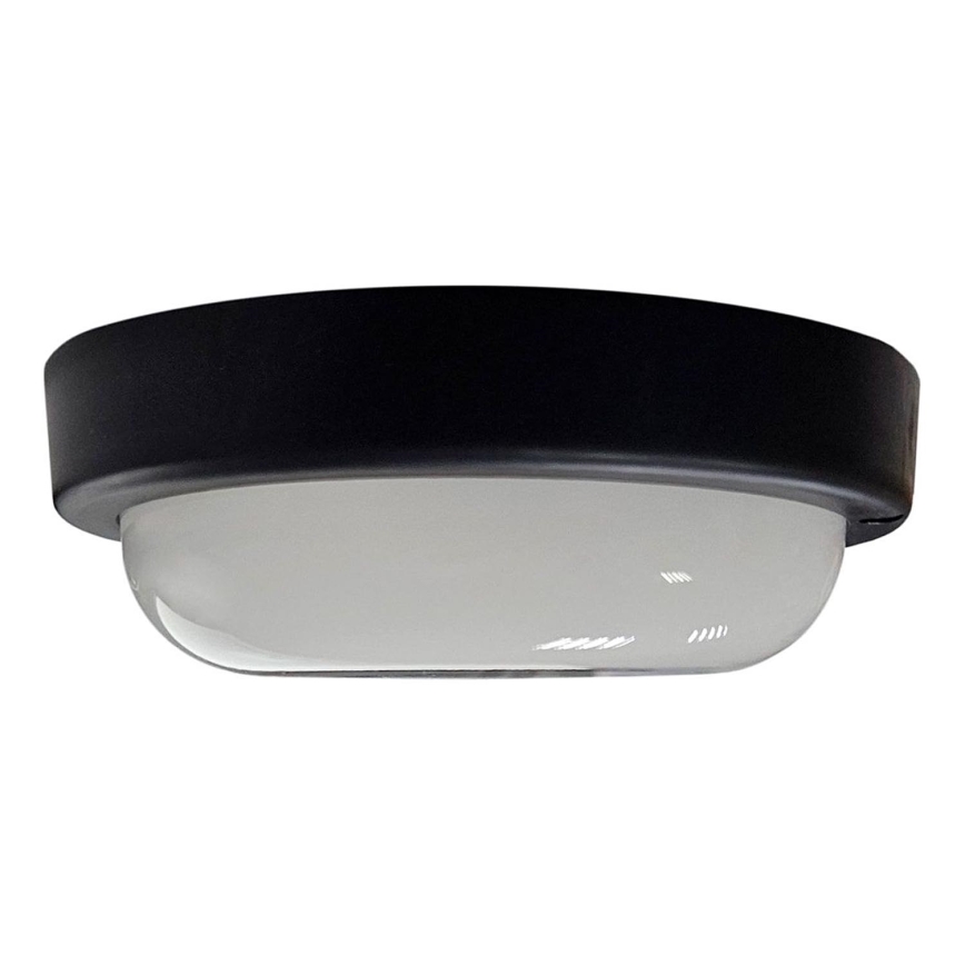 LED Vanjska stropna svjetiljka LED/15W/230V 4200K pr. 15,5 cm IP64 crna