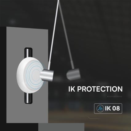 LED Vanjska stropna svjetiljka LED/8W/16W/20W/230V IP65 3000/4000/6500K